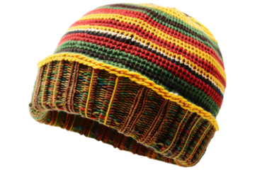 Colorful Knitted Beanie Hat