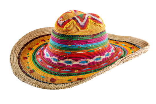 Colorful Mexican Sombrero Hat