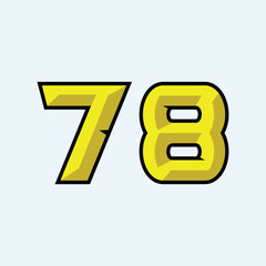 Racing Number