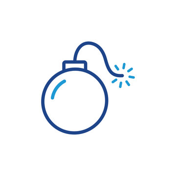 recommend clip art: Bomb icon, Bomb symbol vector.