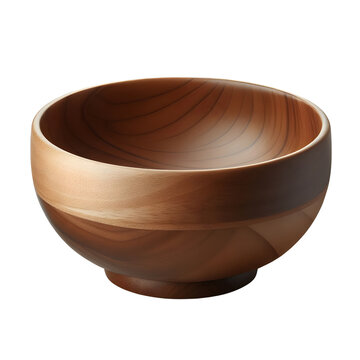 recommend clip art: wooden bowl. Empty wooden bowl on transparent background