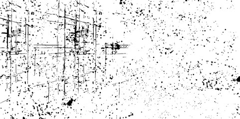 Texture Grunge. Dust Overlay Distress Dirty Grain Vector background. Black and White Pattern. Monochrome Abstract Texture.