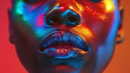 Obraz premium A Vibrant Photo Illustration Celebrating...