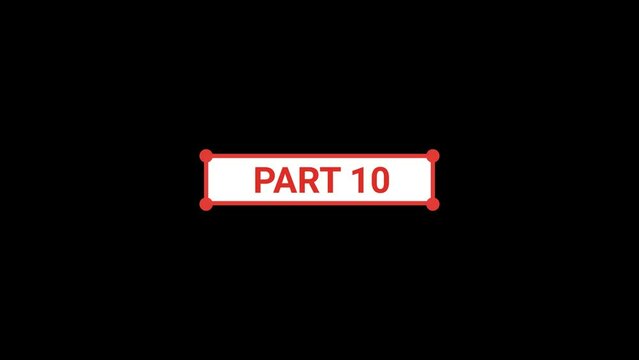 Part 10 lower third click Animation