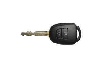 Car key with remote on / off
Isolated on white background. 