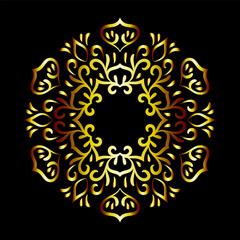 luxury ornamental mandala design background, Decorative ornamental Mandala in ethnic oriental style, Vintage decorative elements