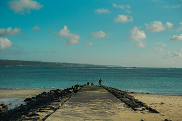 pier on the beach