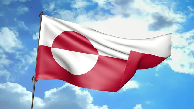 BANDERA GROENLANDIA ONDEANDO
