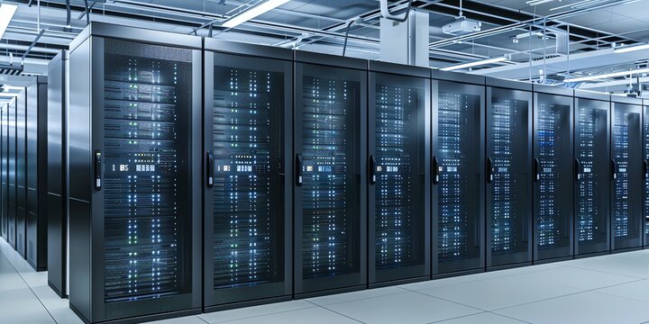 wallpaper server room data center hall, background, storage, black, information, 3d, hall, wallpaper, futuristic, database, technology, internet, connectivity,