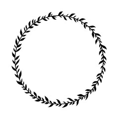 laurel wreath vector