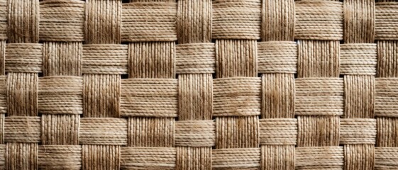 Close up of woven material