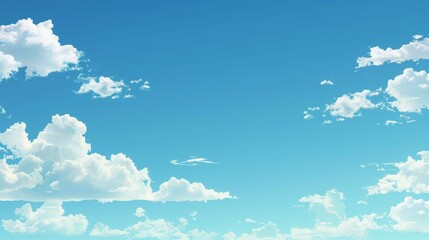 beautiful blue sky landscape background