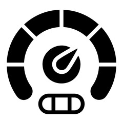 bandwidth glyph icon