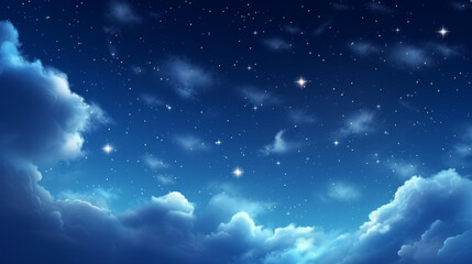 Stunning animeinspired sky art wallpaper with fantasy elements and beautiful star falls.