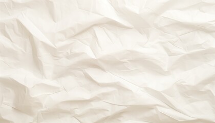 Obraz premium crumpled white paper
