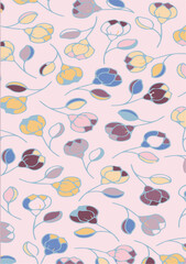 design motif pattern hand made artwork suitable for women cloth designs front back and dupatta print. Abstract shapes pattern carpet baroque Paisley ornament demask border.
