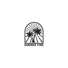 summer logo vector