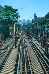 Chicago CTA rails