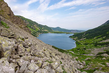 Hala Gąsienicowa - Czarny Staw Gąsienicowy. Tatry. © Tomasz Warszewski