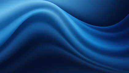 Fototapeta premium Blurry Night: Dark Blue Wave Gradient