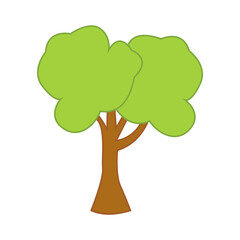 Tree Shape Cartoon