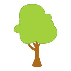 Tree Shape Cartoon
