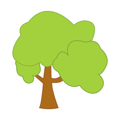Tree Shape Cartoon
