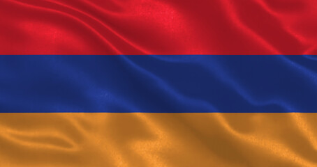 Armenia waving flag