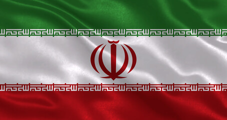 Iran waving flag