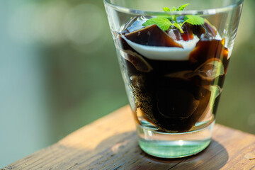 自家製コーヒーゼリー