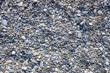 sea pebbles as a background