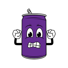 Drinking Can Cartoon