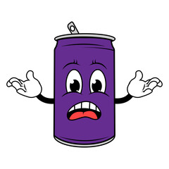 Drinking Can Cartoon