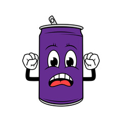 Drinking Can Cartoon