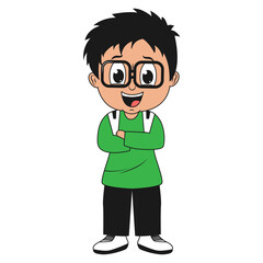 Cute Boy cartoon