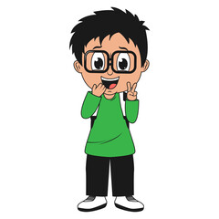 Cute Boy cartoon