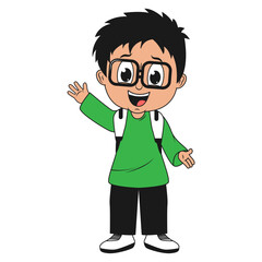 Cute Boy cartoon