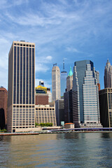 Obraz premium New York City skyline, Lower Manhattan