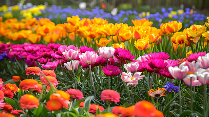 garden dreams - wonderfully splendid flower beds