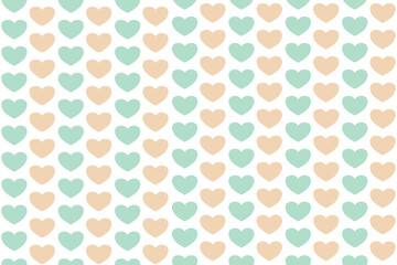 Heart seamless pattern