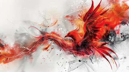 background with paint ai generative 