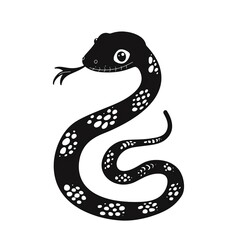 Fototapeta premium Snake scandinavian minimalism fashion