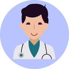 医療用アイコン「医者」