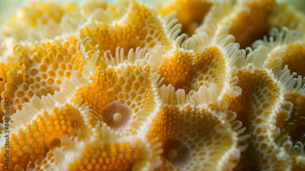 Poster upon closer inspection one can see tiny fibers or filaments woven together to create a weblike patte