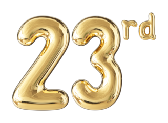 Anniversary Gold Number 23