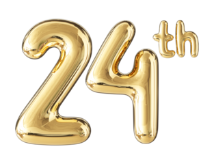 Anniversary Gold Number 24