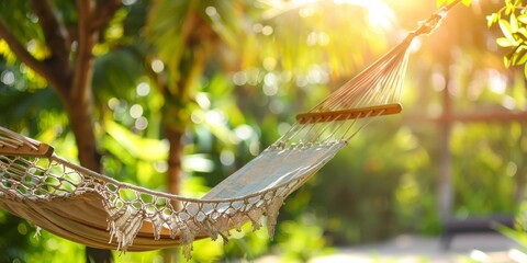 National Lazy Day, couch, summer, cradle, sunshine, seaside, comfortable holiday weekend time, retirement life, memorial, festival, culture, faith, HD wallpaper, background, generated by AI. .