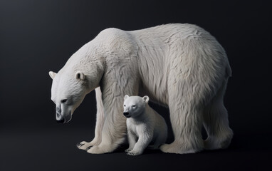 POLAR_BEAR_and_her_baby
