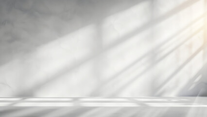 Shadow overlay effect isolated on transparent background, png. Light and shadows from window