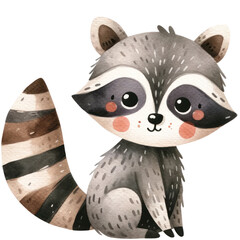 watercolor cute animal